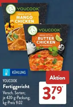 Aldi Süd YOUCOOK Fertiggericht Angebot