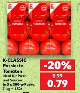Kaufland K-CLASSIC Passierte Tomaten Angebot