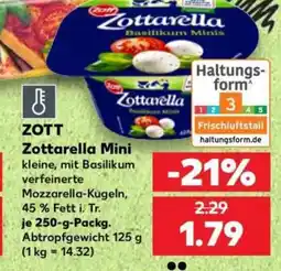 Kaufland ZOTT Zottarella Mini Angebot