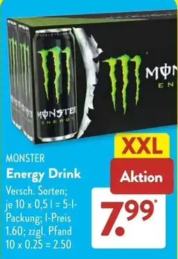 Aldi Süd Monster Energy Drink Angebot