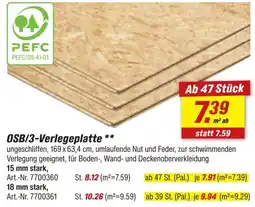 toom Baumarkt OSB/3-Verlegeplatte Angebot