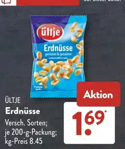 Aldi Süd ültje Erdnüsse Angebot