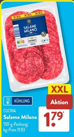 Aldi Süd CUCINA Salame Milano Angebot
