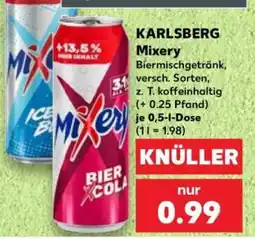 Kaufland KARLSBERG Mixery Biermischgetränk Angebot