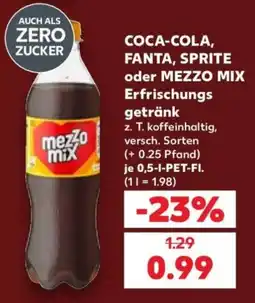 Kaufland mezzo mix Erfrischungsgetränk Angebot