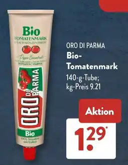 Aldi Süd Oro di Parma Bio-Tomatenmark Angebot