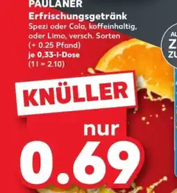 Kaufland PAULANER Erfrischungsgetränk Angebot