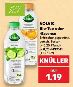 Kaufland Volvic Bio-Tee oder -Essence Angebot