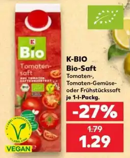Kaufland K-BIO Bio-Saft Angebot