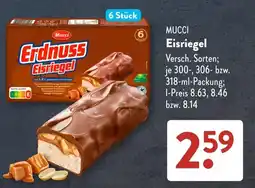 Aldi Süd Mucci Erdnuss Eisriegel Angebot