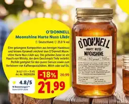 Lidl O'DONNELL Moonshine Harte Nuss Likör Angebot