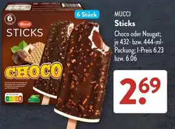 Aldi Süd Mucci Sticks Choco Angebot