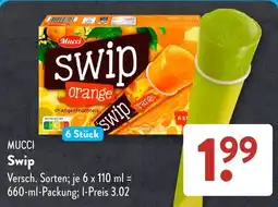 Aldi Süd MUCCI Swip Angebot