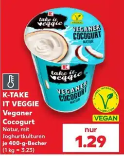 Kaufland K-TAKE IT VEGGIE Veganer Cocogurt Angebot