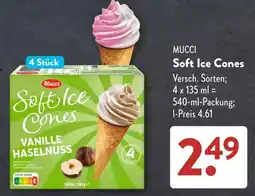 Aldi Süd MUCCI Soft Ice Cones Angebot