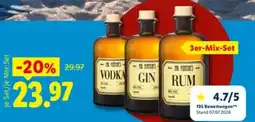 Lidl Mr. Fintons Vodka Gin Rum Angebot