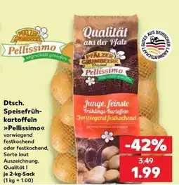 Kaufland Pellissimo Speisefrühkartoffeln Angebot