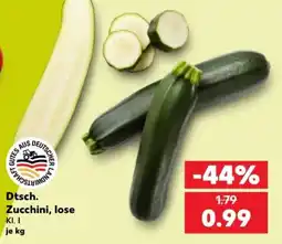Kaufland Dtsch. Zucchini, lose Angebot