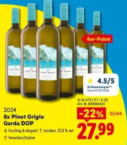 Lidl Pinot Grigio Garda DOP Angebot