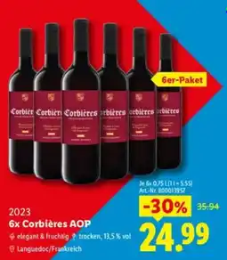 Lidl Corbières AOP Angebot