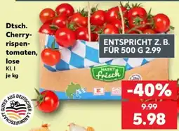 Kaufland Dtsch. Cherry-rispen-tomaten, lose Angebot