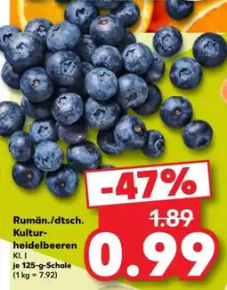 Kaufland Rumän./dtsch. Kultur-heidelbeeren Angebot
