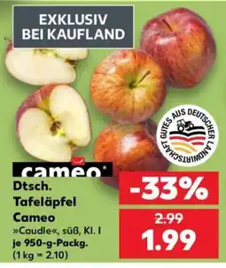 Kaufland Dtsch. Tafeläpfel Cameo Angebot