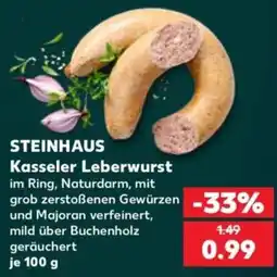 Kaufland STEINHAUS Kasseler Leberwurst Angebot