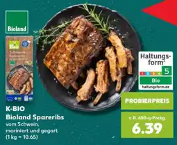Kaufland K-BIO Bioland Spareribs Angebot