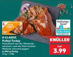 Kaufland K-CLASSIC Pulled Turkey Angebot