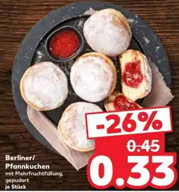 Kaufland Berliner/Pfannkuchen Angebot
