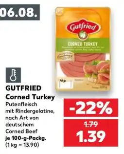 Kaufland Gutfried Corned Turkey Angebot
