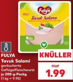 Kaufland FULYA Tavuk Salami Angebot