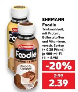 Kaufland EHRMANN Foodie Angebot