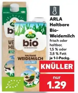 Kaufland ARLA Haltbare Bio-Weidemilch Angebot