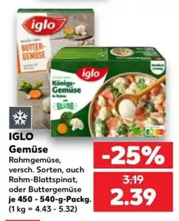 Kaufland IGLO Gemüse Angebot