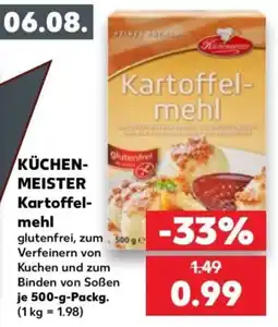 Kaufland Küchenmeister Kartoffelmehl Angebot