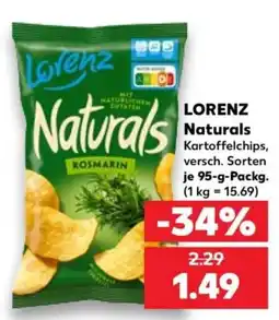 Kaufland LORENZ Naturals Kartoffelchips Angebot
