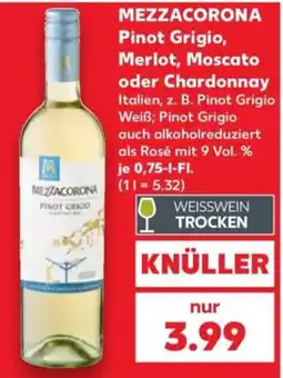 Kaufland MEZZACORONA Pinot Grigio Angebot
