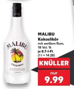 Kaufland MALIBU Kokoslikör Angebot
