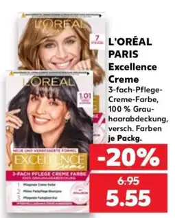Kaufland L'ORÉAL PARIS Excellence Creme Angebot
