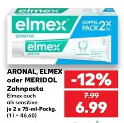 Kaufland Elmex Zahncreme Angebot