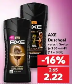Kaufland AXE Duschgel Angebot