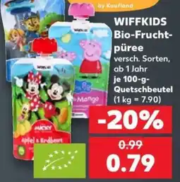 Kaufland WIFFKIDS Bio-Fruchtpüree Angebot