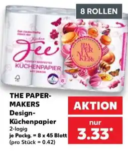 Kaufland THE PAPER-MAKERS Design-Küchenpapier Angebot