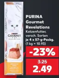 Kaufland PURINA Gourmet Revelations Katzenfutter Angebot