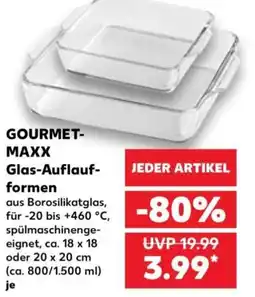 Kaufland GOURMETMAXX Glas-Auflaufformen Angebot