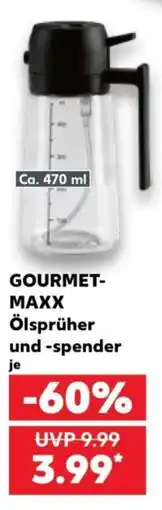 Kaufland GOURMET-MAXX Ölsprüher und -spender Angebot