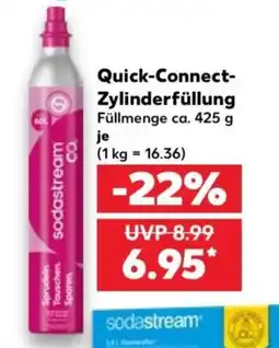 Kaufland Quick-Connect-Zylinderfüllung Angebot