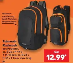 Kaufland Fahrrad-Rucksack Angebot